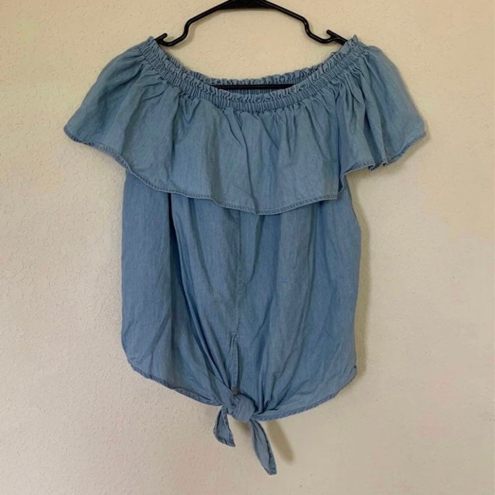 Express Denim Top